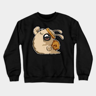 Cute Exercise Snail Funny Crewneck Sweatshirt